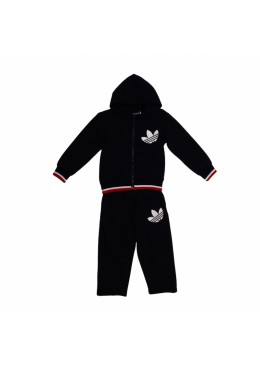 Adidas черный спортивный костюм для мальчика 14028