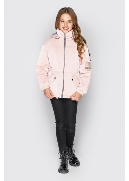 Cvetkov рожева демісезонна куртка для дівчинки Айріс
