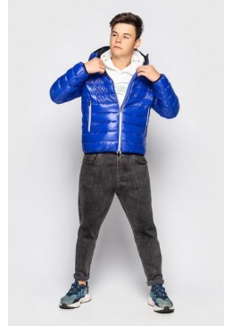 Cvetkov ярко-синяя куртка для мальчика Доминик