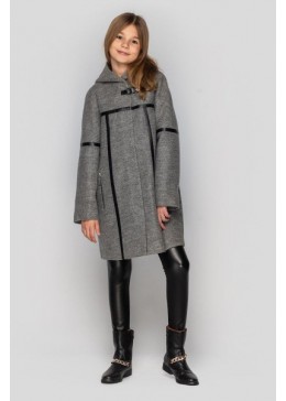 Cvetkov оливкове кашемірове пальто для дівчинки Доріс