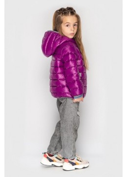 Cvetkov фиолетовая демисезонная куртка для девочки Джерри