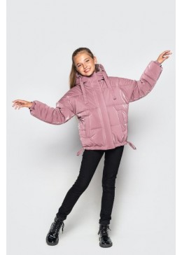 Cvetkov темно-розовая демисезонная куртка для девочки Джилли