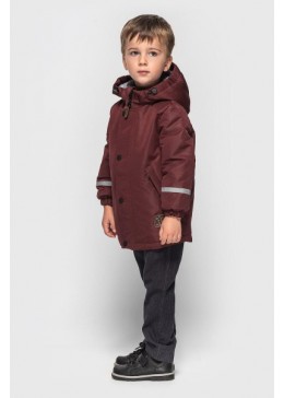 Cvetkov бордовая куртка для мальчика Оскар