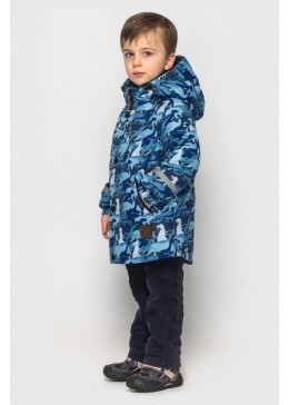 Cvetkov сине-голубая куртка для мальчика Оскар