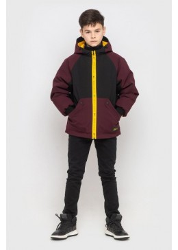 Cvetkov бордовая куртка для мальчика Спорт Поло