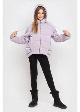 Cvetkov світло-фіолетова куртка для дівчинки Террі