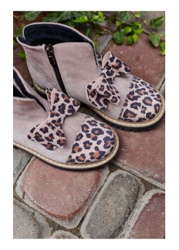 Mililook ботинки для девочки Леопард