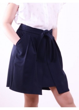 Luxik синяя школьная юбка для девочки Полин 