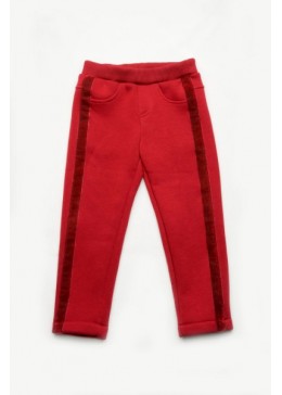 Модный карапуз брюки утепленные для девочки 03-00889-0