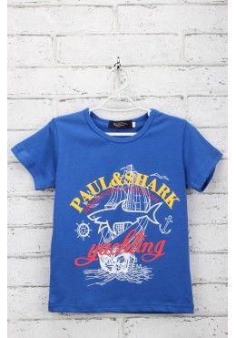 Paul&Shark синяя футболка для мальчика 19121