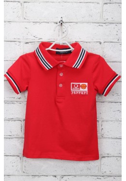 Ferrari красная футболка поло для мальчика 19158