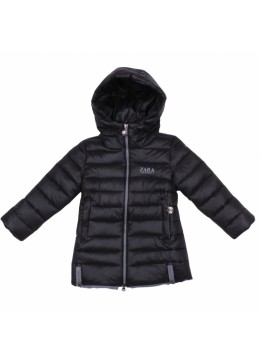Zara теплая демисезонная куртка для девочки 50020