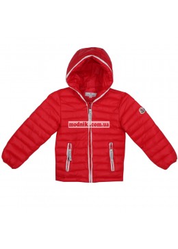 Moncler красная детская демисезонная куртка 50071