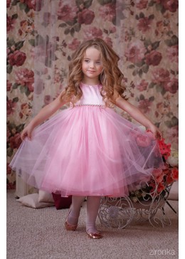 Zironka нарядное платье для девочки розовое 4035-5