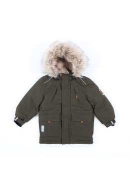 Nano зимняя куртка-парка для мальчика F19M1301 EnglishGreen