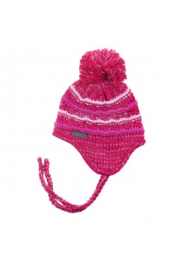 Nano зимняя розовая шапка для девочки F18 TU 250