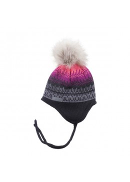 Nano зимняя вязанная шапка для девочки F18 TU 256