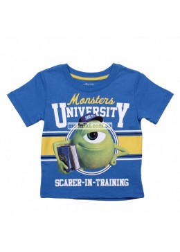 Disney Pixar синяя футболка с Университетом монстров для мальчика 19059
