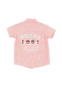 Guess розовая тенниска для мальчика 19002