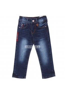 CCOM-CCOM темно-синие стильные джинсы для мальчика 17045