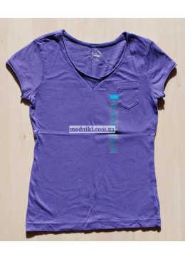 The сhildrens' place фиолетовая футболка для девочки 114023