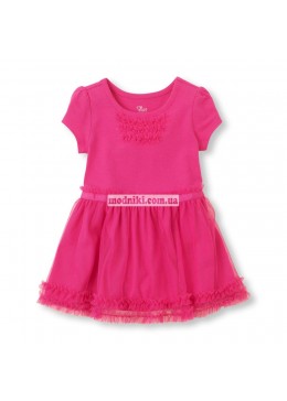 The childrens' place розовое летнее платье для девочки 11200308