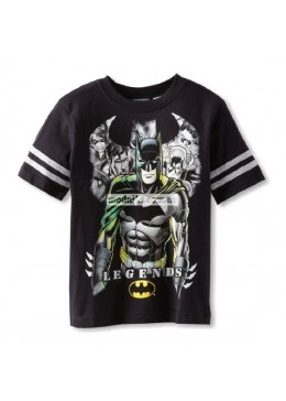 Warner черная футболка с бэтменом для мальчика 1120010