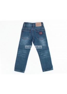 D&G  теплые джинсы на флисе для мальчика 12003