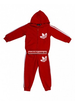 Adidas красный спортивный костюм 14024