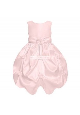 American Princess розовое нарядное платье для девочки 25119
