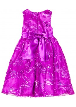 Rare Editions фиолетовое детское нарядное платье 25014