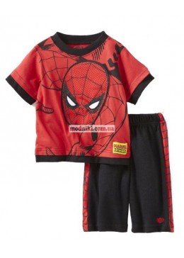 Marvel летний костюм футболка и шорты со Spiderman для мальчика 112006