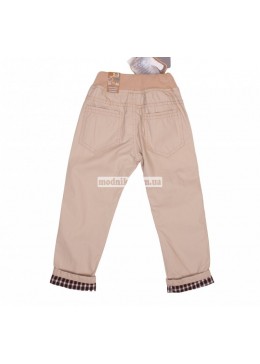 Zara бежевые летние штаны для мальчика А05003