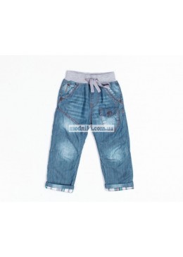 Zara джинсы на хлопковой подкладке для мальчика 12022