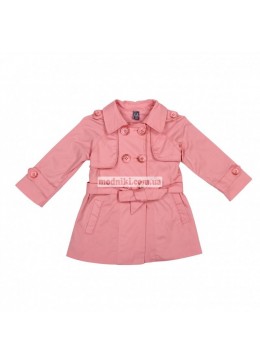 Zara розовый плащ для девочки 50012