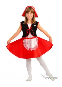 Purpurino костюм Красной Шапочки для девочки 9206