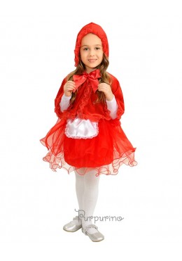 Purpurino костюм Красной Шапочки для девочки 1676
