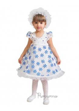 Purpurino костюм Снежинки для девочки 9135