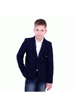 Timbo черный школьный пиджак для мальчика Endy P029405